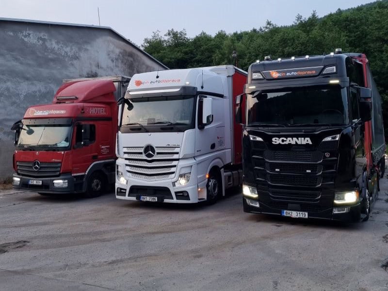 Autodoprava Špicin Trutnnov - tředně velké náklady, obrázek z vozového parku
